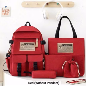 Set Balo 4 Món Đi Học Ulzzang Vừa A4 Fashion St65H- Sam Store
