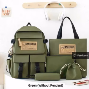 Set Balo 4 Món Đi Học Ulzzang Fashion Vừa A4 Tf65H- Nana House