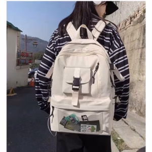 Balo Hộp Phối Mica Và Túi Nắp Nhỏ Vừa A4 St90Y- Nana House