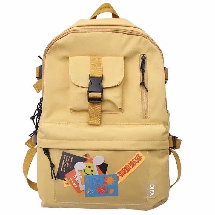 Balo Hộp Phối Mica Và Túi Nắp Nhỏ Vừa A4 St90Y- Nana House - Ảnh 3