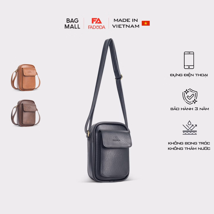 Túi Đeo Chéo Unisex Dang Đứng Fadoda Fdc15 - Ảnh 11