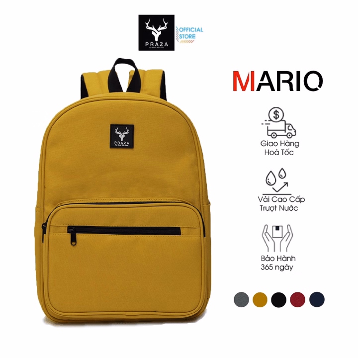 Balo Thời Trang Mario Có Ngăn Đựng Laptop Cao Cấp Bls209 - Praza - Ảnh 5