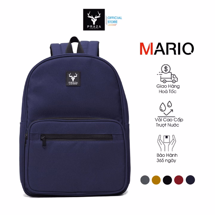 Balo Thời Trang Mario Có Ngăn Đựng Laptop Cao Cấp Bls209 - Praza - Ảnh 3