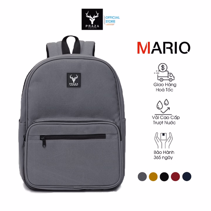 Balo Thời Trang Mario Có Ngăn Đựng Laptop Cao Cấp Bls209 - Praza - Ảnh 2