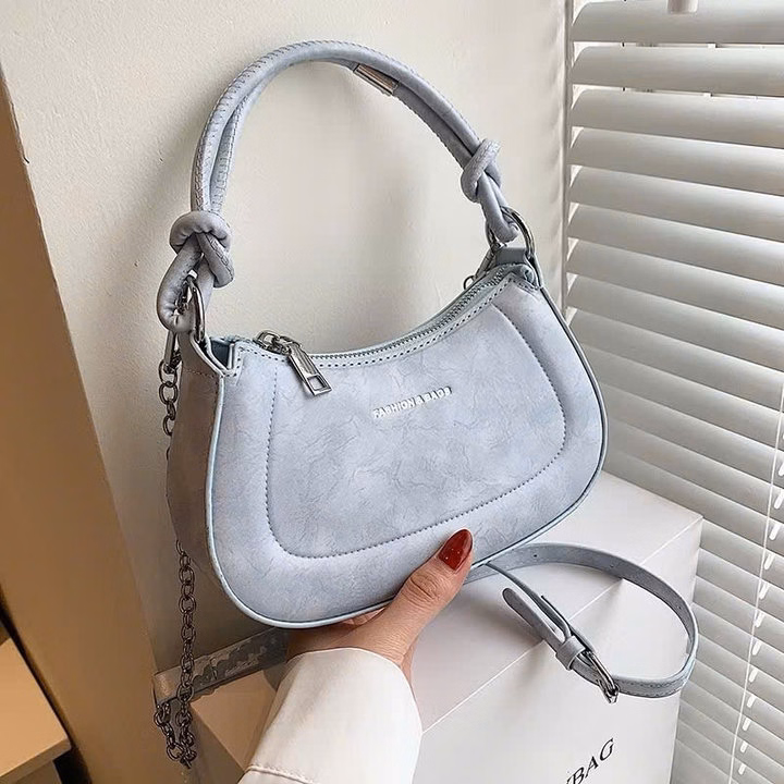 Túi Xách Nữ Cầm Tay Đeo Chéo Dáng Bầu 2 Dây Vừa Điện Thȯại 86 - Ảnh 3