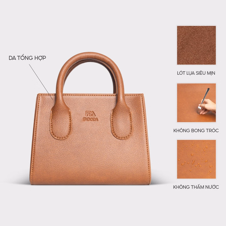 Túi Xách Tay Mini Đeo Chéo Ftx21 - Fadoda - Ảnh 8