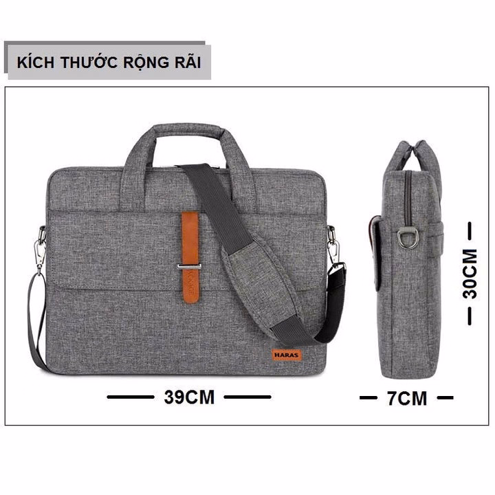 Túi Xách Laptop Nam Nữ Công Sở 15.6 Inch Tx359 - Haras - Ảnh 7