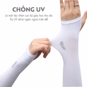 Găng Tay Chống Nắng Hàn Quốc Xỏ Ngón Chống Tia Uv