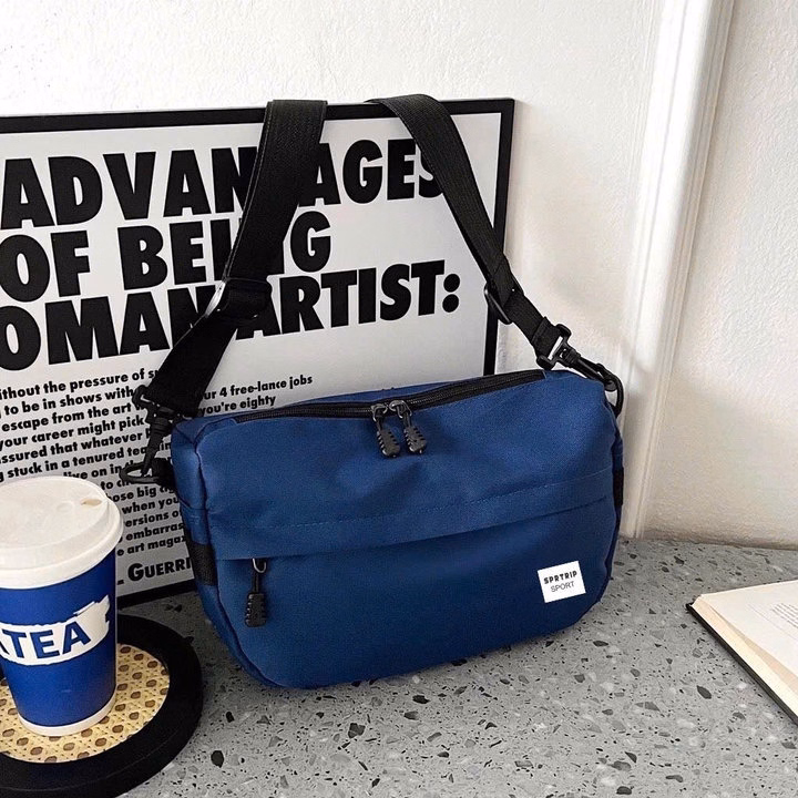 Túi Đeo Chéo Nam Phong Cách Hàn Quốc Chất Liệu Chống Thấm Nước Hr362- Haras - Ảnh 2