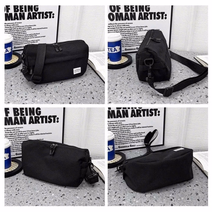 Túi Đeo Chéo Nam Phong Cách Hàn Quốc Chất Liệu Chống Thấm Nước Hr362- Haras - Ảnh 8