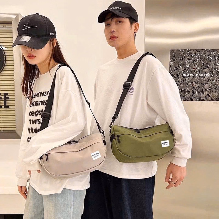 Túi Đeo Chéo Nam Phong Cách Hàn Quốc Chất Liệu Chống Thấm Nước Hr362- Haras - Ảnh 9