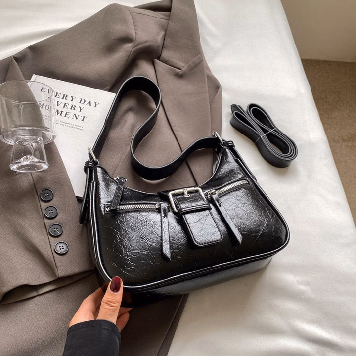 Túi Kẹp Nách Dang Thuyền Da Pu Cao Cấp - Trendy & Sang Chảnh Pp736 - Pipi Store - Ảnh 3