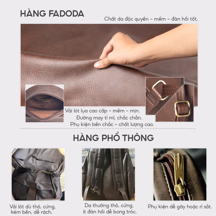Túi Đeo Chéo Nữ Mini Dáng Bầu Fadoda Fn41 - Ảnh 7