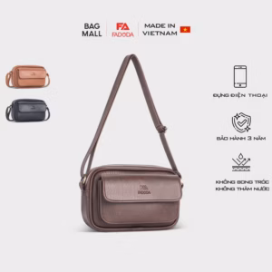 Túi Đeo Chéo Da Unisex Dáng Ngang Fn11- Fadoda