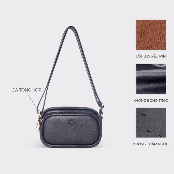 Túi Đeo Chéo Da Nữ Đựng Điện Thoại Fadoda Fn39 - Ảnh 3