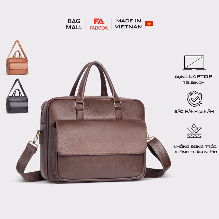 Cặp Da Nam Công Sở Đa Năng Fadoda Fcd3 - Fadoda
