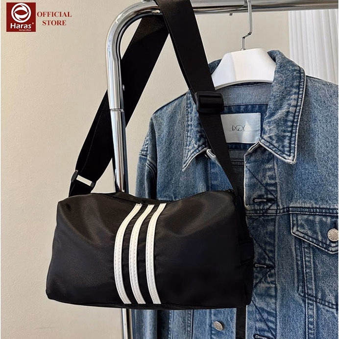 Túi Đeo Chéo, Túi Thể Thao, Túi Trống Nhỏ Gọn Nam Nữ Chất Liệu Chống Thấm Nước Hr366- Haras - Ảnh 3