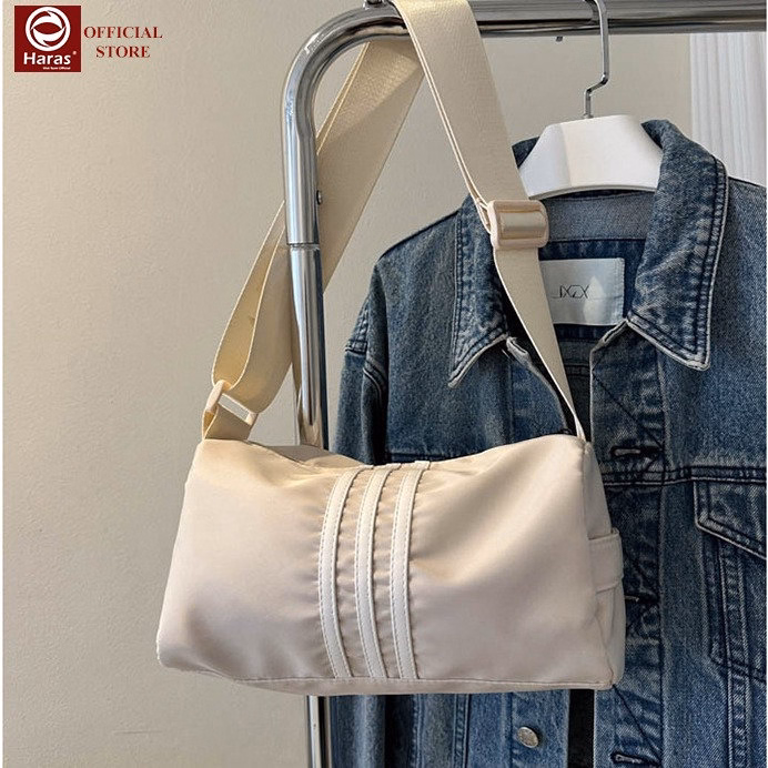 Túi Đeo Chéo, Túi Thể Thao, Túi Trống Nhỏ Gọn Nam Nữ Chất Liệu Chống Thấm Nước Hr366- Haras - Ảnh 2