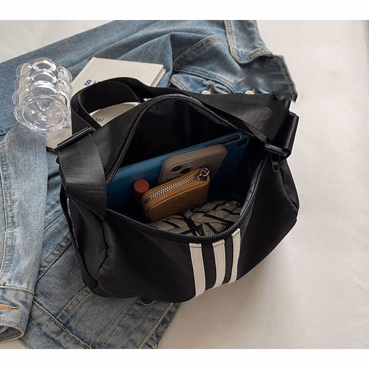 Túi Đeo Chéo, Túi Thể Thao, Túi Trống Nhỏ Gọn Nam Nữ Chất Liệu Chống Thấm Nước Hr366- Haras - Ảnh 6