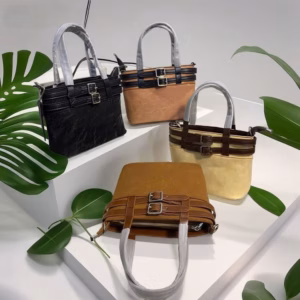 Túi Xách Công Sở Quai Đôi Khóa Cài Phong Cách, Cá Tính Pp738 - Pipi Store