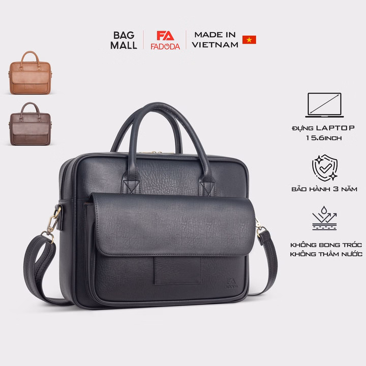 Cặp Da Nam Công Sở Đa Năng Fcd303-Fadoda - Ảnh 6