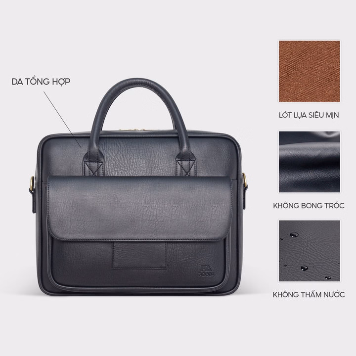 Cặp Da Nam Công Sở Đa Năng Fcd303-Fadoda - Ảnh 9