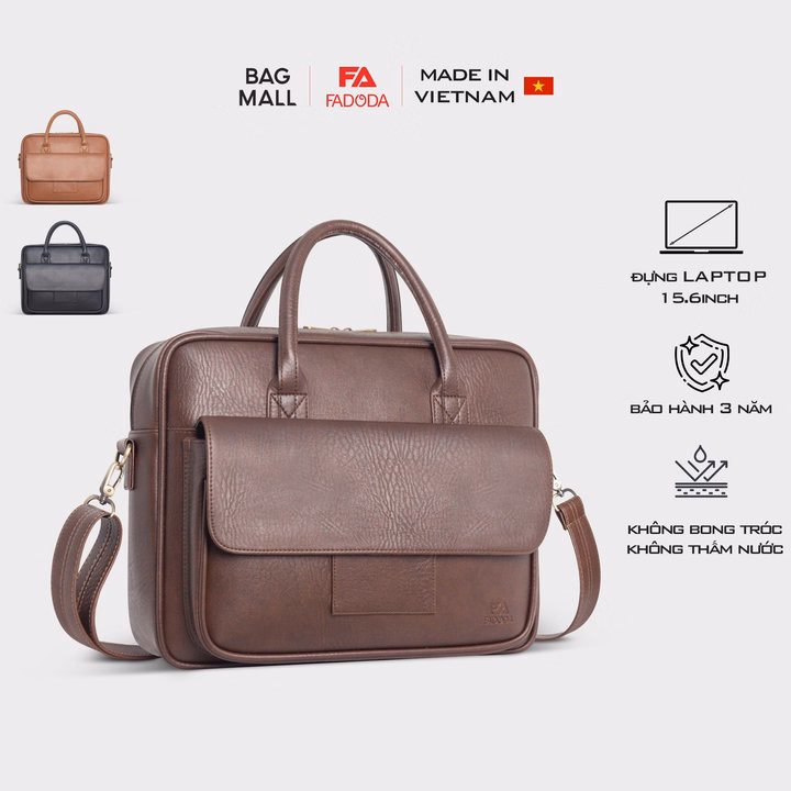 Cặp Da Nam Công Sở Đa Năng Fcd303-Fadoda
