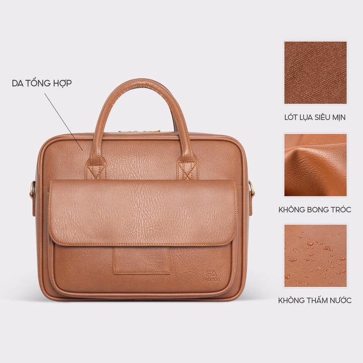 Cặp Da Nam Công Sở Đa Năng Fcd303-Fadoda - Ảnh 13