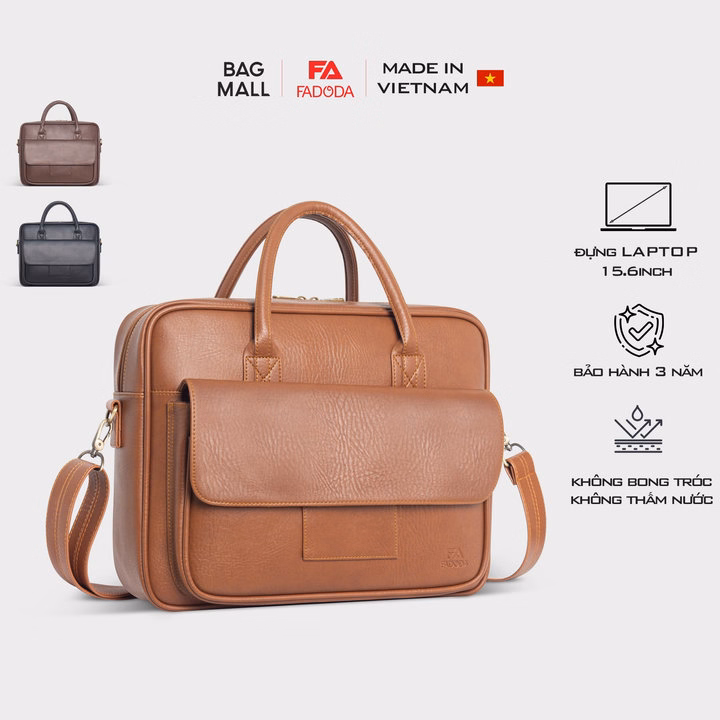 Cặp Da Nam Công Sở Đa Năng Fcd303-Fadoda - Ảnh 12