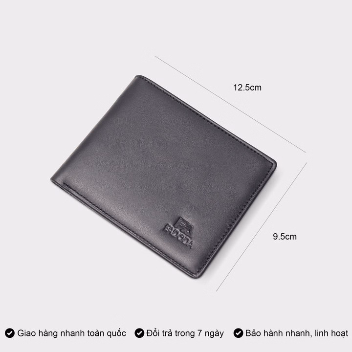 Ví Da Bò Đựng Dáng Ngang Basic Fadoda Vn040 - Ảnh 3