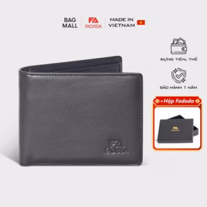 Ví Da Bò Đựng Dáng Ngang Basic Fadoda Vn040