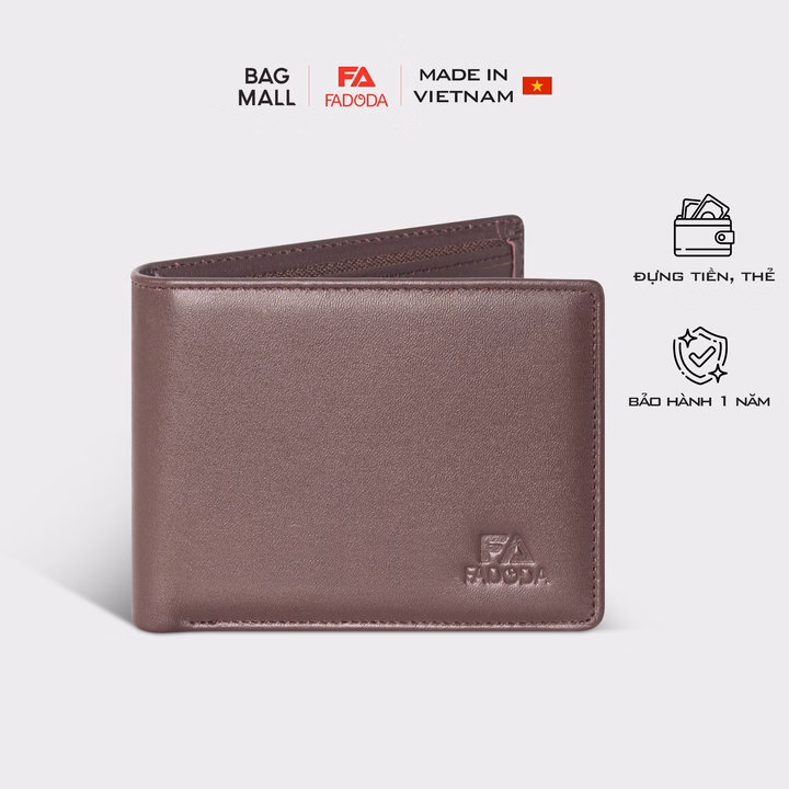 Ví Da Bò Đựng Dáng Ngang Basic Fadoda Vn040 - Ảnh 7