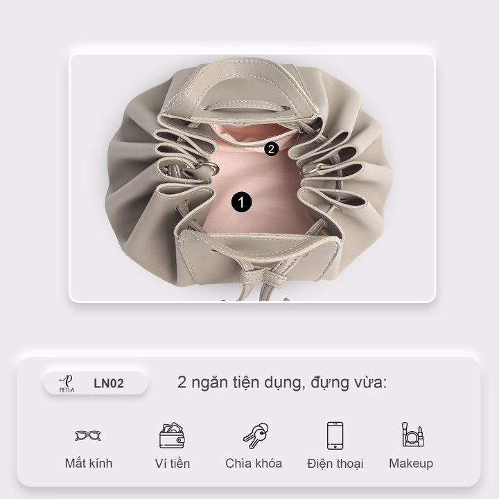 Túi Mini Nữ Cầm Tay Thời Trang Petla Ln02 - Ảnh 16