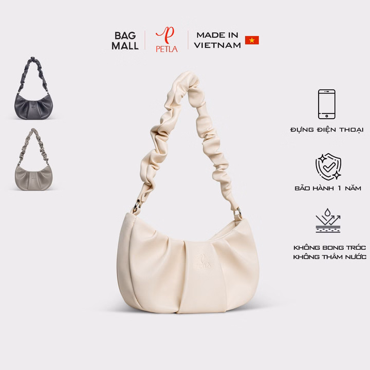 Túi Nữ Kẹp Nách Dáng Thuyền Thời Trang Petla Ln06 - Ảnh 11