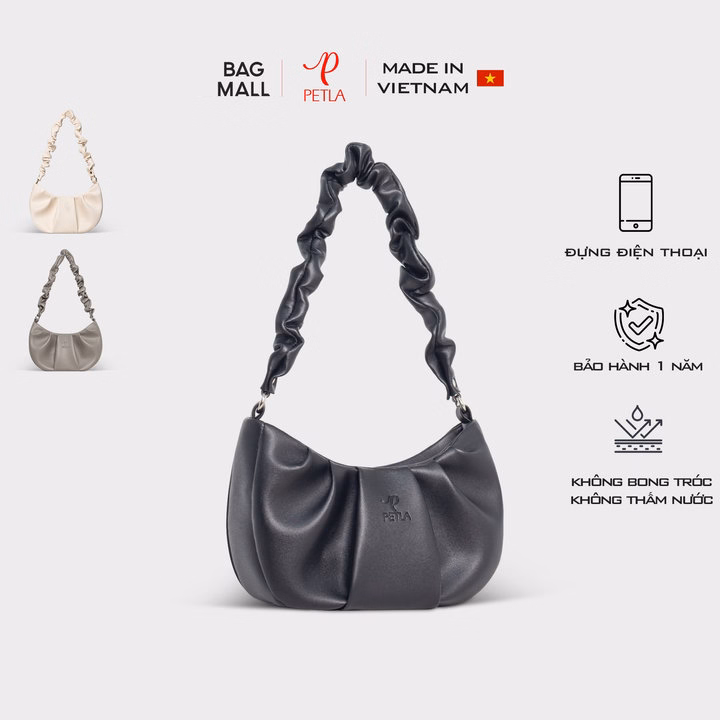 Túi Nữ Kẹp Nách Dáng Thuyền Thời Trang Petla Ln06 - Ảnh 6