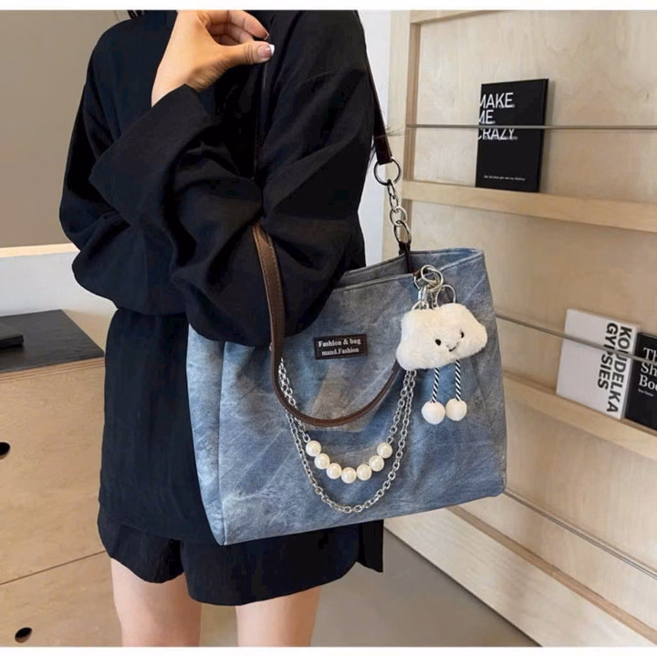 Túi Tote Đeo Vai "Bé Mây" Phụ Kiện Cute Cho Nàng Thêm Xinh Wh743, W614 - Winnie House - Ảnh 6