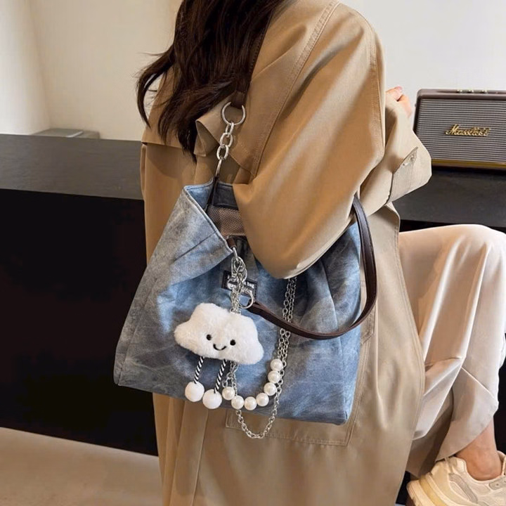 Túi Tote Đeo Vai "Bé Mây" Phụ Kiện Cute Cho Nàng Thêm Xinh Wh743, W614 - Winnie House - Ảnh 9