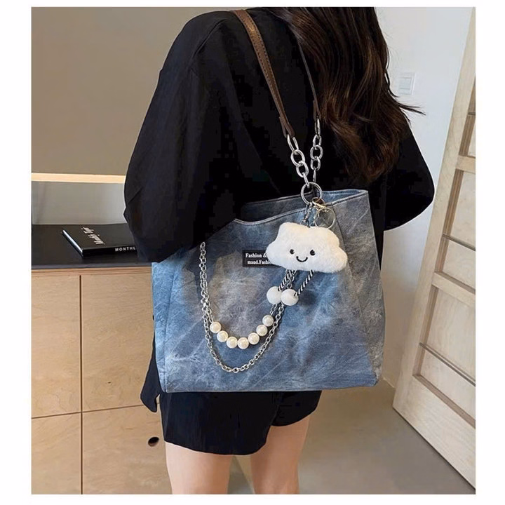 Túi Tote Đeo Vai "Bé Mây" Phụ Kiện Cute Cho Nàng Thêm Xinh Wh743, W614 - Winnie House - Ảnh 8