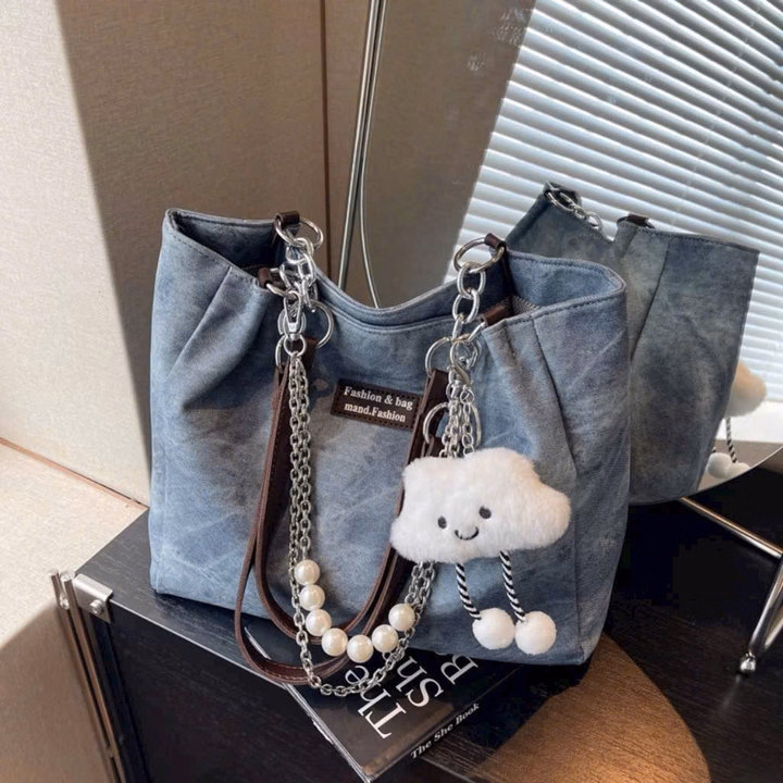 Túi Tote Đeo Vai "Bé Mây" Phụ Kiện Cute Cho Nàng Thêm Xinh Pp743 - Pipi Store - Ảnh 6