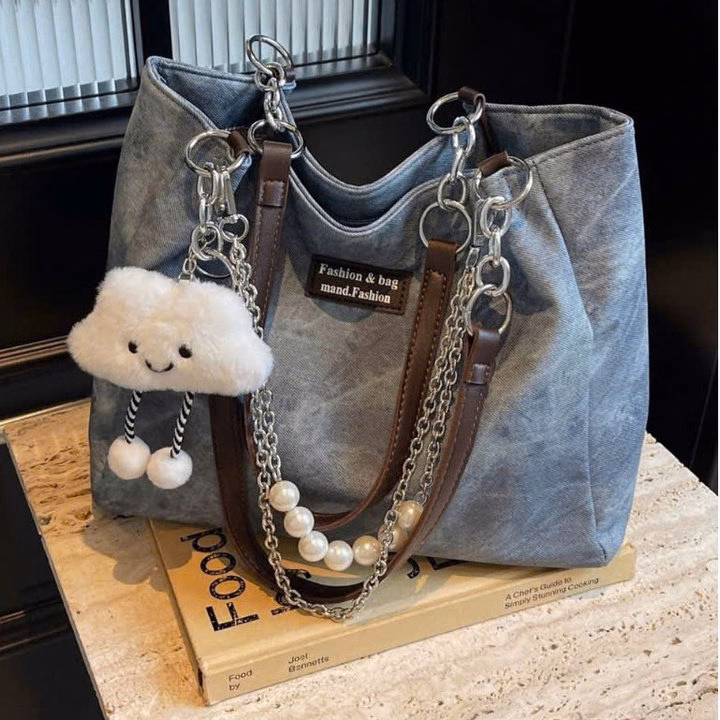 Túi Tote Đeo Vai "Bé Mây" Phụ Kiện Cute Cho Nàng Thêm Xinh Pp743 - Pipi Store - Ảnh 2