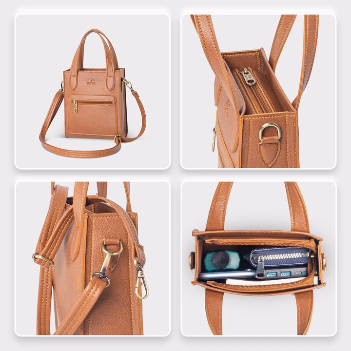 Túi Xách Da Nữ Mini Dáng Đứng Fadoda Ftx20 - Ảnh 19