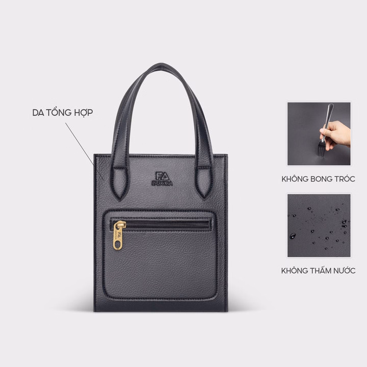 Túi Xách Da Nữ Mini Dáng Đứng Fadoda Ftx20 - Ảnh 9