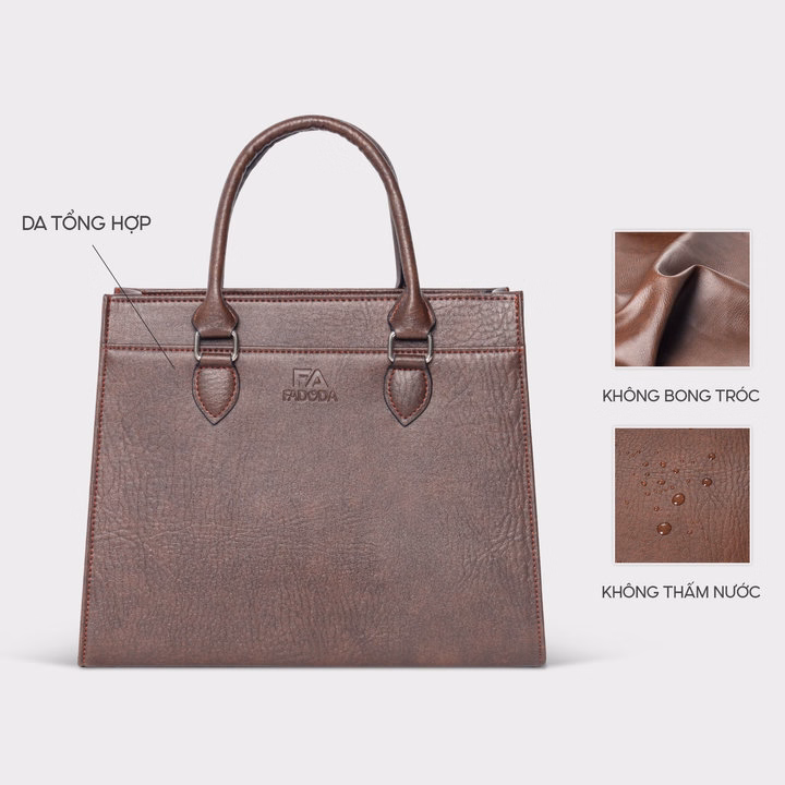 Túi Xách Nữ Form Hộp Cao Cấp Ftx15 - Fadoda - Ảnh 3