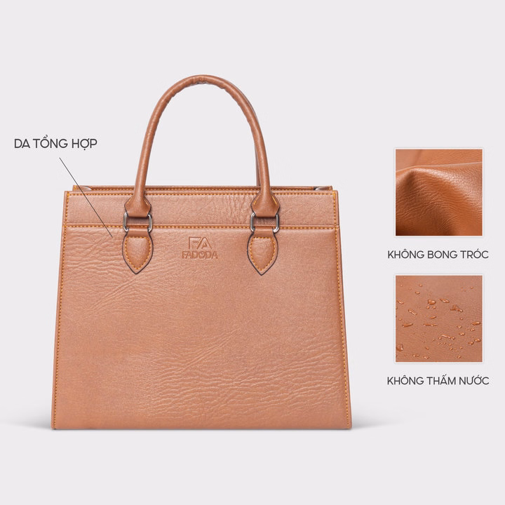 Túi Xách Nữ Form Hộp Cao Cấp Ftx15 - Fadoda - Ảnh 8