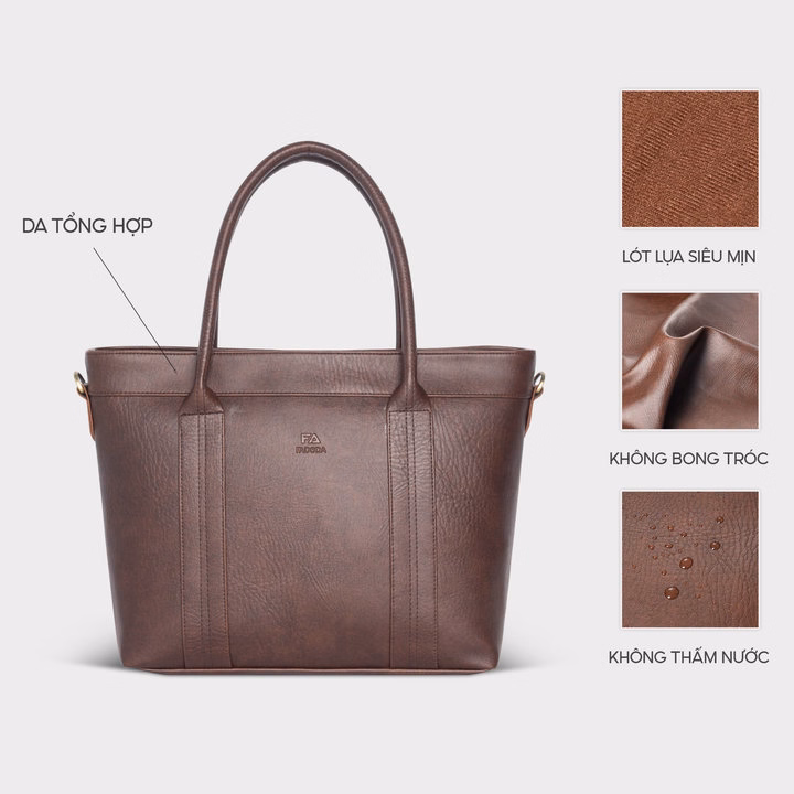 Túi Tote Công Sở Nữ Cao Cấp Ftx8- Fadoda - Ảnh 3