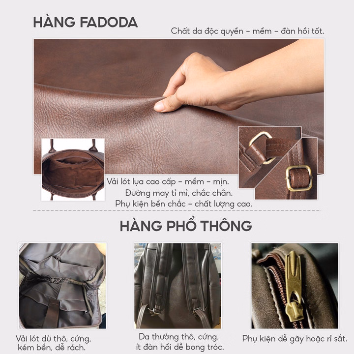 Túi Tote Công Sở Nữ Cao Cấp Ftx8- Fadoda - Ảnh 6