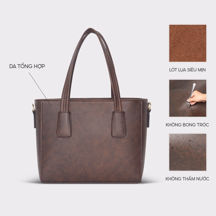 Túi Xách Nữ Đeo Chéo Ftx11 Cỡ Trung-Fadoda - Ảnh 3