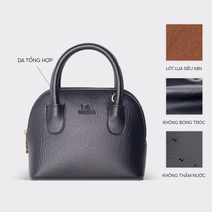 Túi Xách Hến Nữ Mini Đeo Chéo Fadoda Fn48 - Ảnh 8