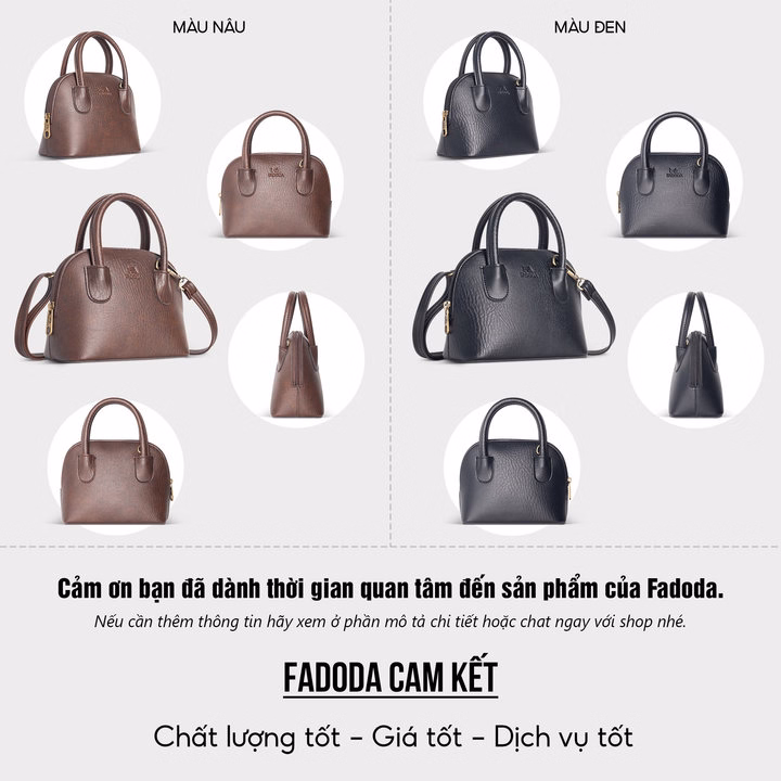 Túi Xách Hến Nữ Mini Đeo Chéo Fadoda Fn48 - Ảnh 15
