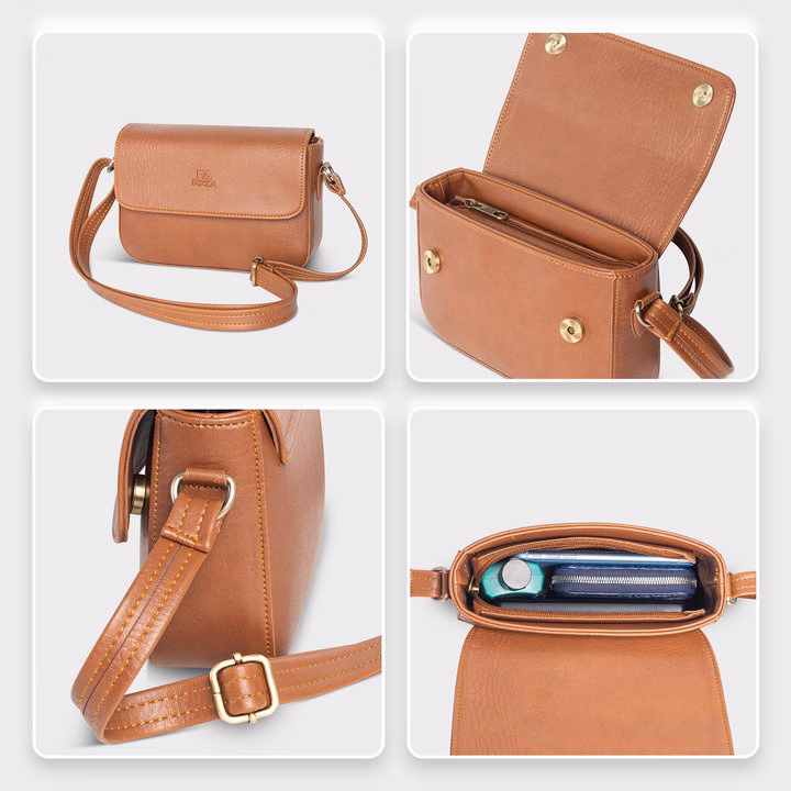 Túi Đeo Chéo Nữ Dáng Hộp Fadoda Fn49 - Ảnh 17